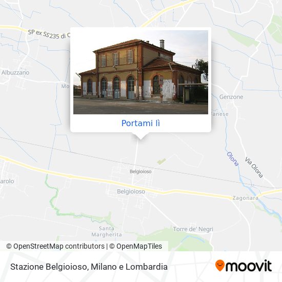 Mappa Stazione Belgioioso