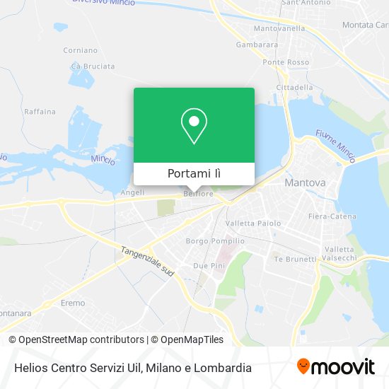 Mappa Helios Centro Servizi Uil