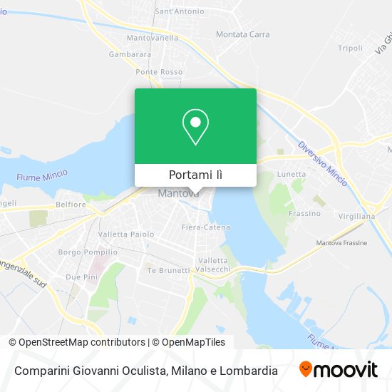Mappa Comparini Giovanni Oculista