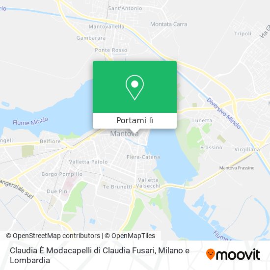 Mappa Claudia È Modacapelli di Claudia Fusari