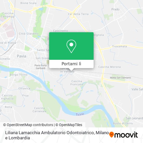 Mappa Liliana Lamacchia Ambulatorio Odontoiatrico