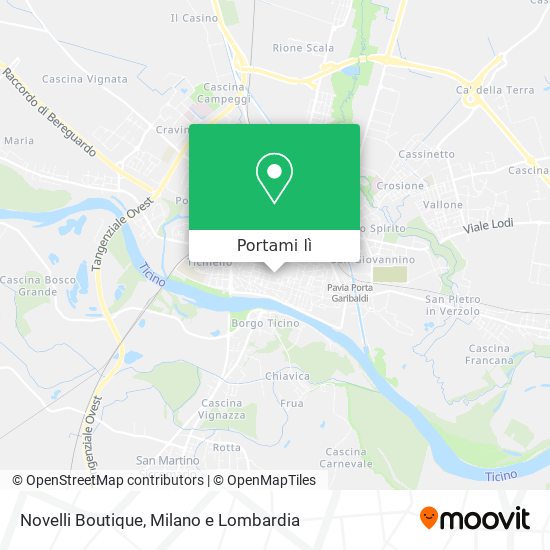 Mappa Novelli Boutique