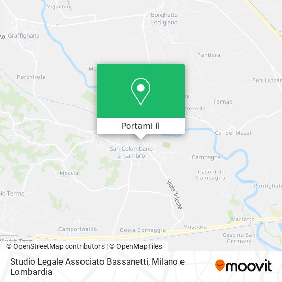 Mappa Studio Legale Associato Bassanetti
