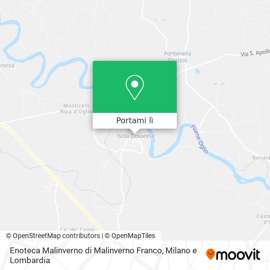 Mappa Enoteca Malinverno di Malinverno Franco