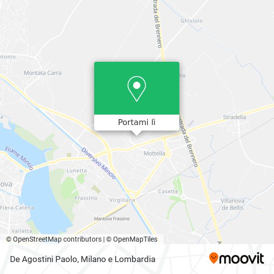 Mappa De Agostini Paolo