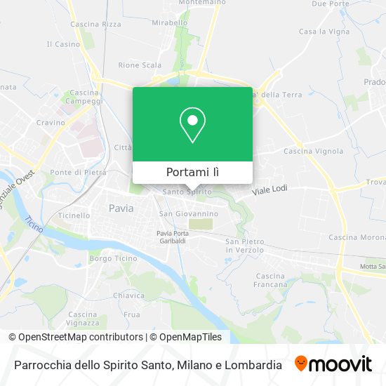 Mappa Parrocchia dello Spirito Santo
