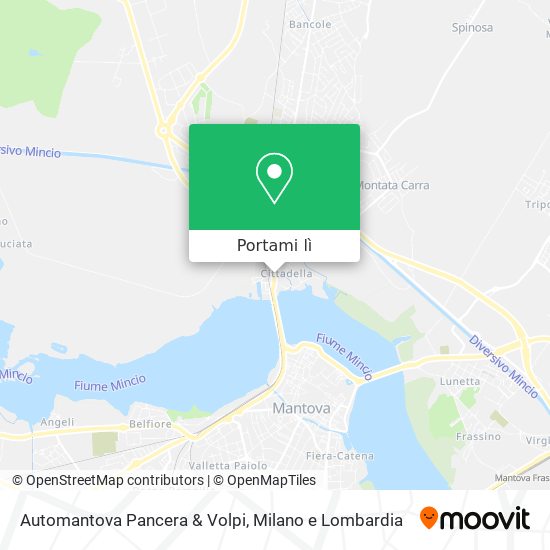 Mappa Automantova Pancera & Volpi