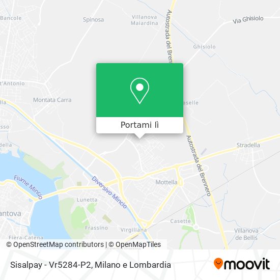 Mappa Sisalpay - Vr5284-P2