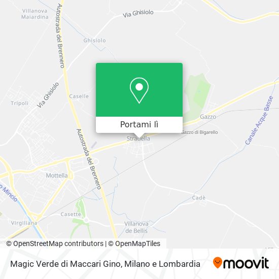 Mappa Magic Verde di Maccari Gino