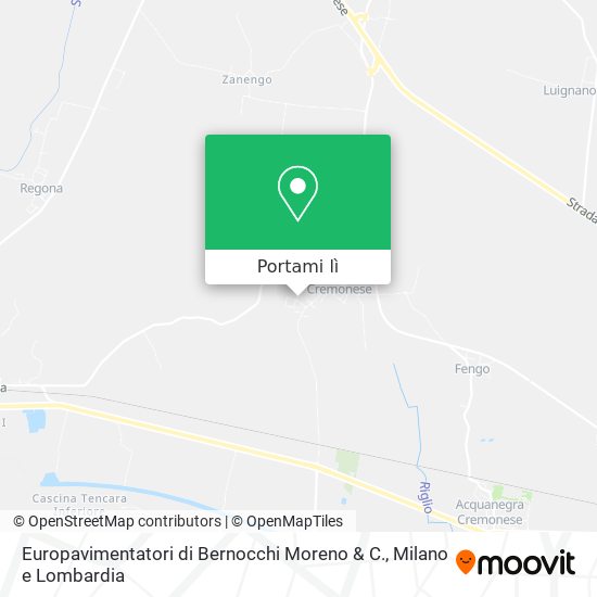 Mappa Europavimentatori di Bernocchi Moreno & C.