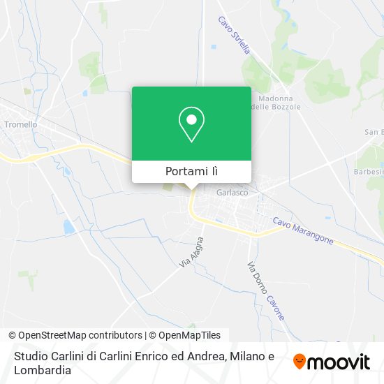 Mappa Studio Carlini di Carlini Enrico ed Andrea