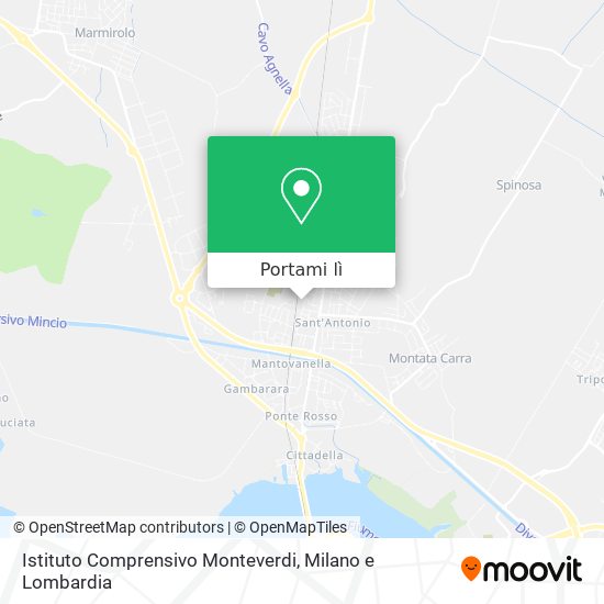 Mappa Istituto Comprensivo Monteverdi