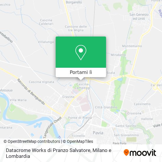 Mappa Datacrome Works di Pranzo Salvatore