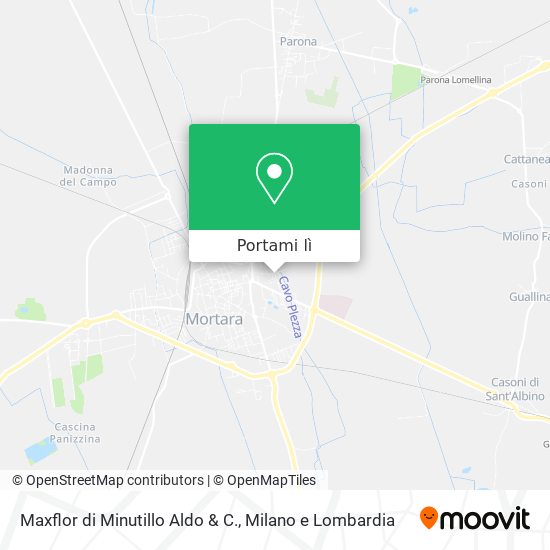 Mappa Maxflor di Minutillo Aldo & C.