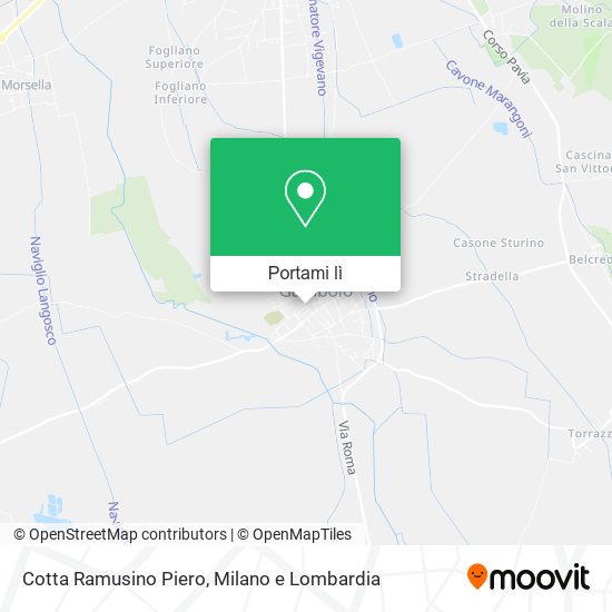 Mappa Cotta Ramusino Piero