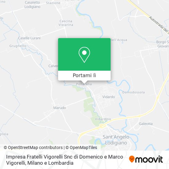 Mappa Impresa Fratelli Vigorelli Snc di Domenico e Marco Vigorelli