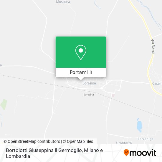 Mappa Bortolotti Giuseppina il Germoglio