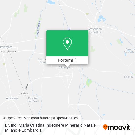 Mappa Dr. Ing. Maria Cristina Ingegnere Minerario Natale