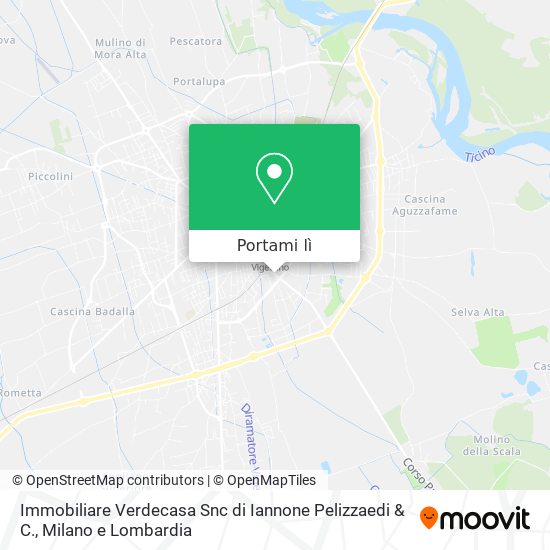Mappa Immobiliare Verdecasa Snc di Iannone Pelizzaedi & C.