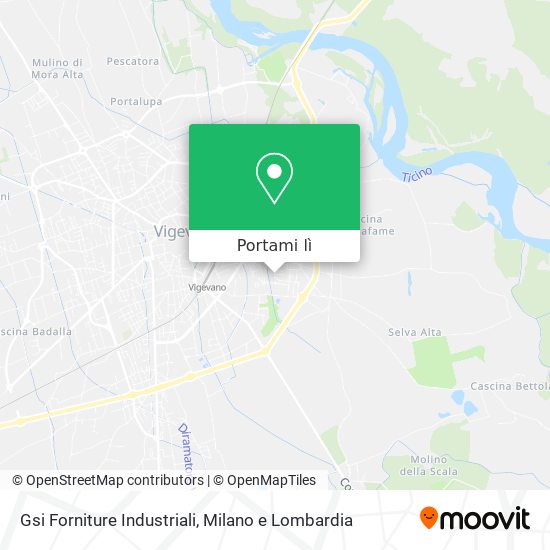 Mappa Gsi Forniture Industriali