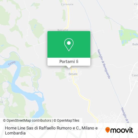 Mappa Home Line Sas di Raffaello Rumoro e C.