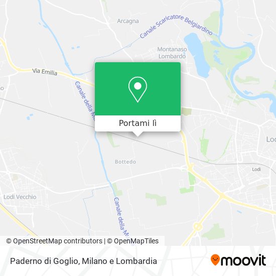 Mappa Paderno di Goglio