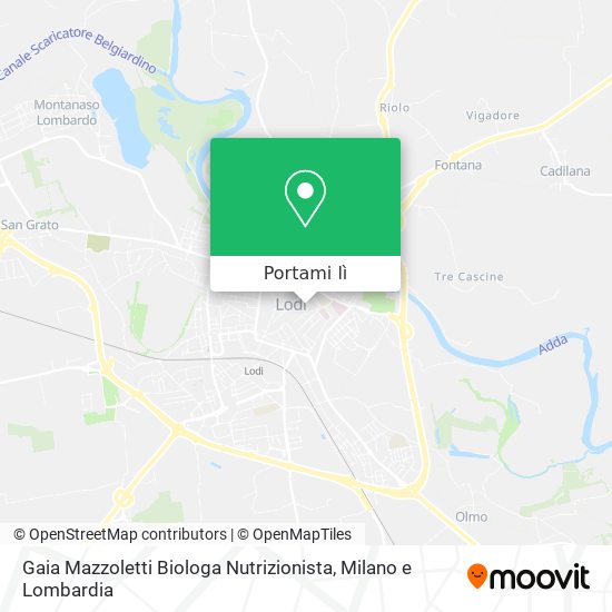 Mappa Gaia Mazzoletti Biologa Nutrizionista