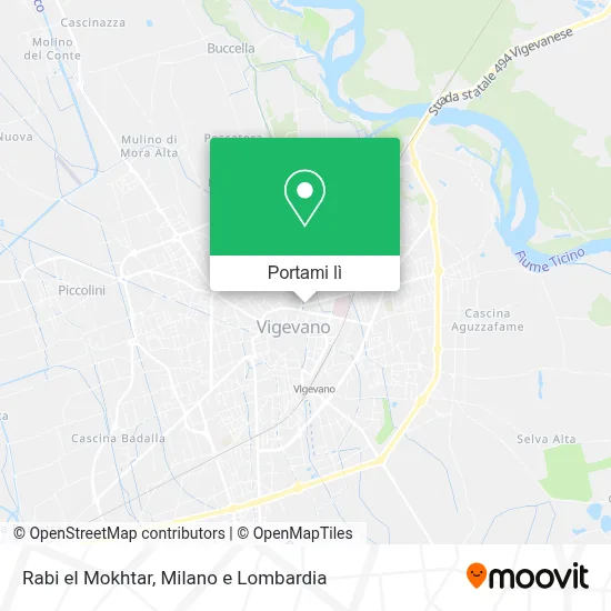Mappa Rabi el Mokhtar