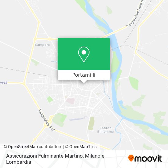 Mappa Assicurazioni Fulminante Martino