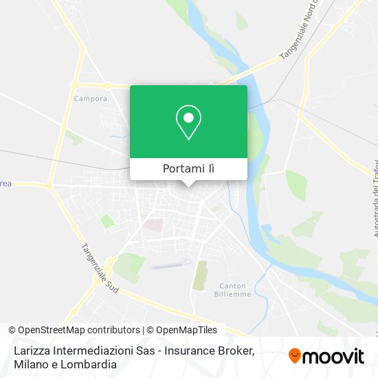 Mappa Larizza Intermediazioni Sas - Insurance Broker