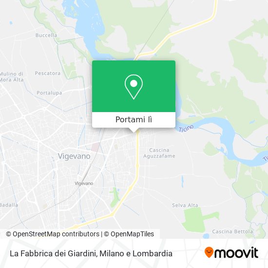 Mappa La Fabbrica dei Giardini