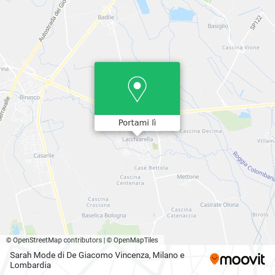 Mappa Sarah Mode di De Giacomo Vincenza