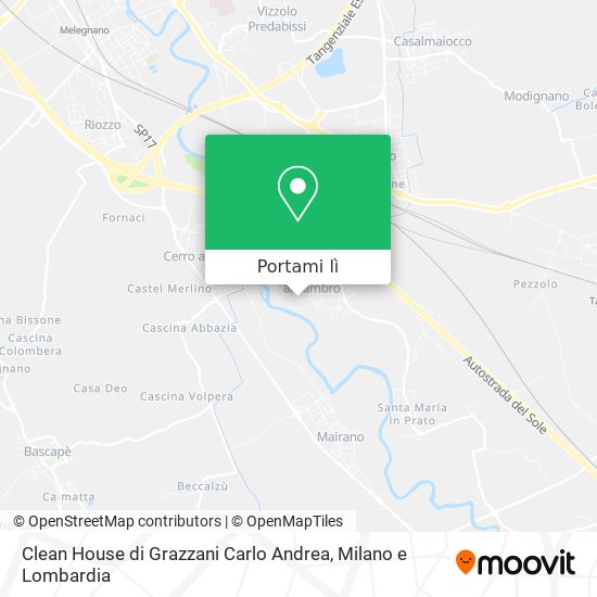 Mappa Clean House di Grazzani Carlo Andrea