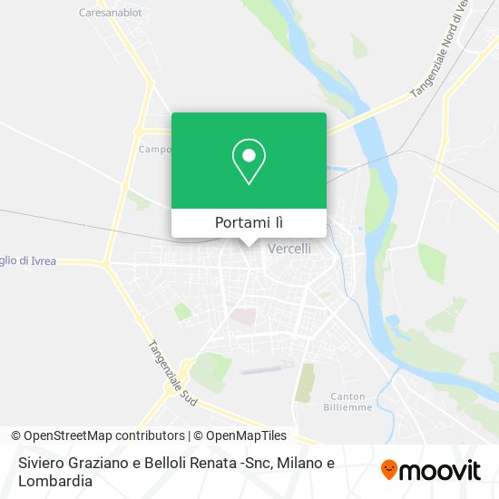 Mappa Siviero Graziano e Belloli Renata -Snc