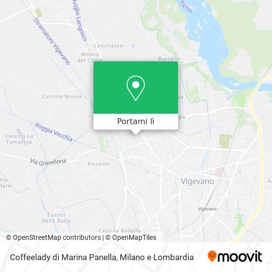 Mappa Coffeelady di Marina Panella