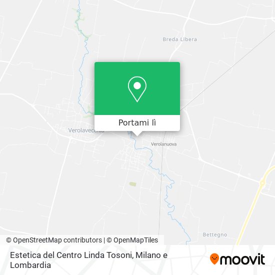 Mappa Estetica del Centro Linda Tosoni