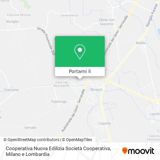 Mappa Cooperativa Nuova Edilizia Società Cooperativa
