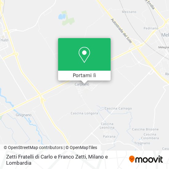 Mappa Zetti Fratelli di Carlo e Franco Zetti