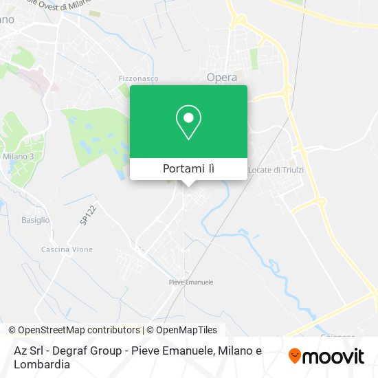 Mappa Az Srl - Degraf Group - Pieve Emanuele