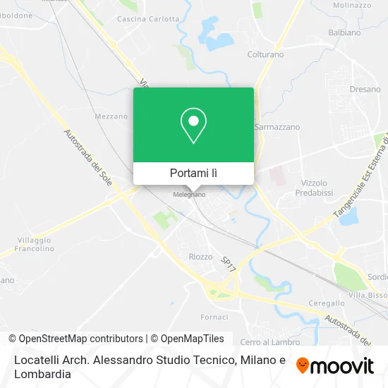 Mappa Locatelli Arch. Alessandro Studio Tecnico