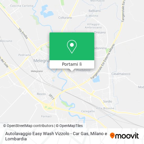 Mappa Autolavaggio Easy Wash Vizzolo - Car Gas