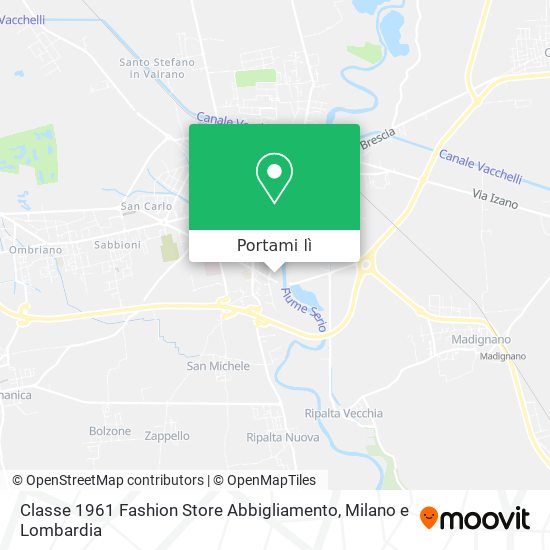 Mappa Classe 1961 Fashion Store Abbigliamento
