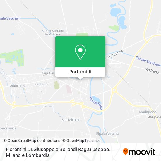 Mappa Fiorentini Dr.Giuseppe e Bellandi Rag.Giuseppe