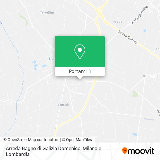 Mappa Arreda Bagno di Galizia Domenico