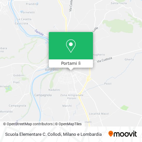 Mappa Scuola Elementare C. Collodi