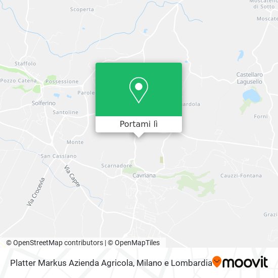Mappa Platter Markus Azienda Agricola