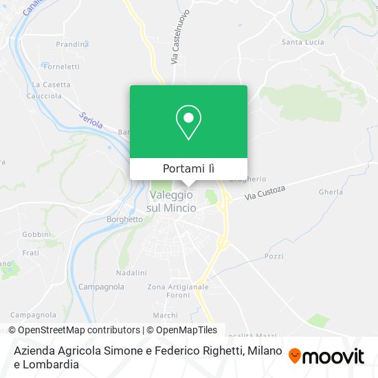Mappa Azienda Agricola Simone e Federico Righetti