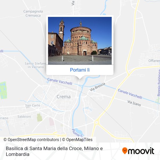 Mappa Basilica di Santa Maria della Croce