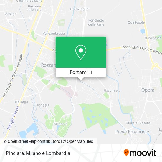 Mappa Pinciara
