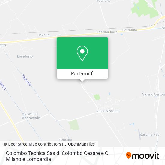 Mappa Colombo Tecnica Sas di Colombo Cesare e C.